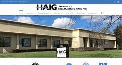 Desktop Screenshot of haiggraphics.com